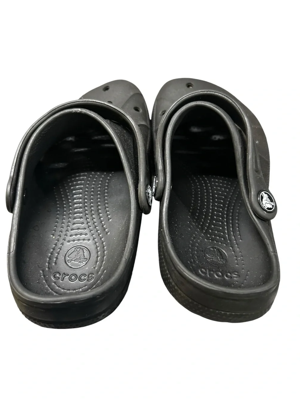 Crocs Classic Black Clogs Kids Size C6 C7 Comfort Slip-On Shoes Unisex